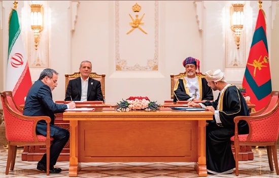 امضای 18 سند همکاری مشترک میان ایران و عمان