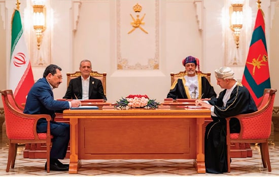 امضای 18 سند همکاری مشترک میان ایران و عمان