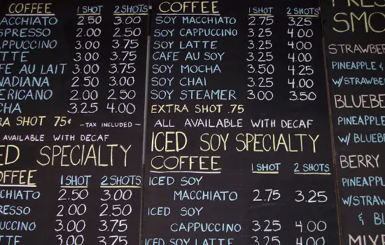 میزان درآمد کافی شاپ در عمان