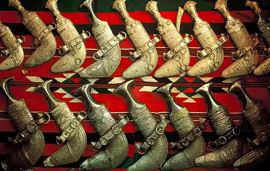 صنایع دستی سنتی عمان 6 صنایع دستی سنتی عمان: خنجر