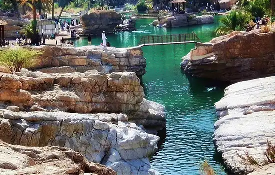 Top Tourist Attractions in Oman: A List of Oman's Most Beautiful Sights 14 Wadi Bani Khalid is one of Oman's natural attractions.