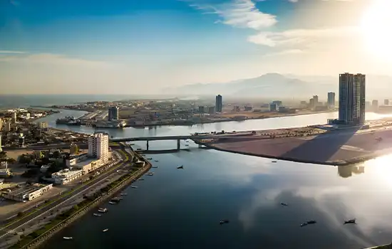 Al Jazirah Al Hamra historical area in Ras Al Khaimah