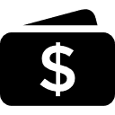 cards with dollar sign