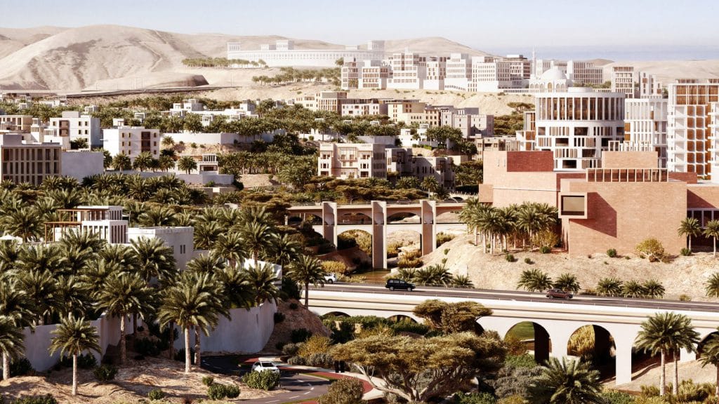 Arch2O madinat al irfan a new city designed by allies and morrison in oman 7