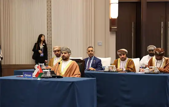 حضور عمان در نشست وزیران اقتصاد و تجارت شورای همکاری خلیج فارس و چین 11 حضور عمان در نشست وزیران اقتصاد و تجارت شورای همکاری خلیج فارس و چین
