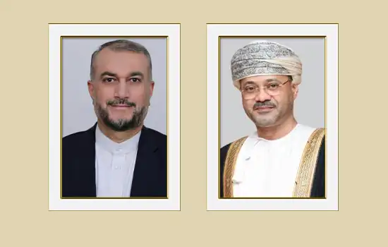 وزیران خارجه عمان و ایران بر کمک رسانی هر چه سریع تر به مردم فلسطین تاکید کردند 1 وزیران خارجه عمان و ایران بر کمک رسانی هر چه سریع تر به مردم فلسطین تاکید کردند