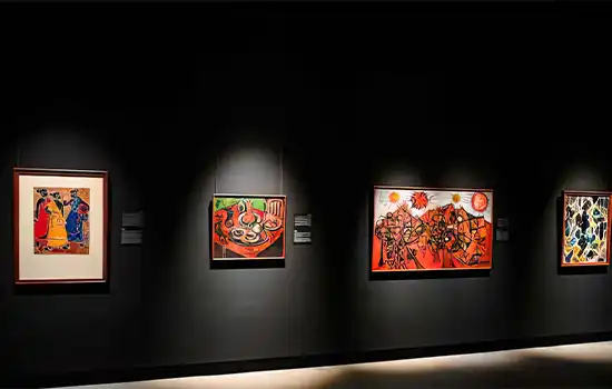 موزه ملی عمان میزبان نمایشگاه شاهکارهای نقاشی مدرن هند است 10 موزه ملی عمان میزبان نمایشگاه شاهکارهای نقاشی مدرن هند است