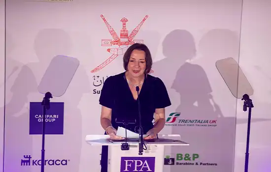 عمان در مراسم توزیع جوایز انجمن مطبوعات خارجی شرکت کرد