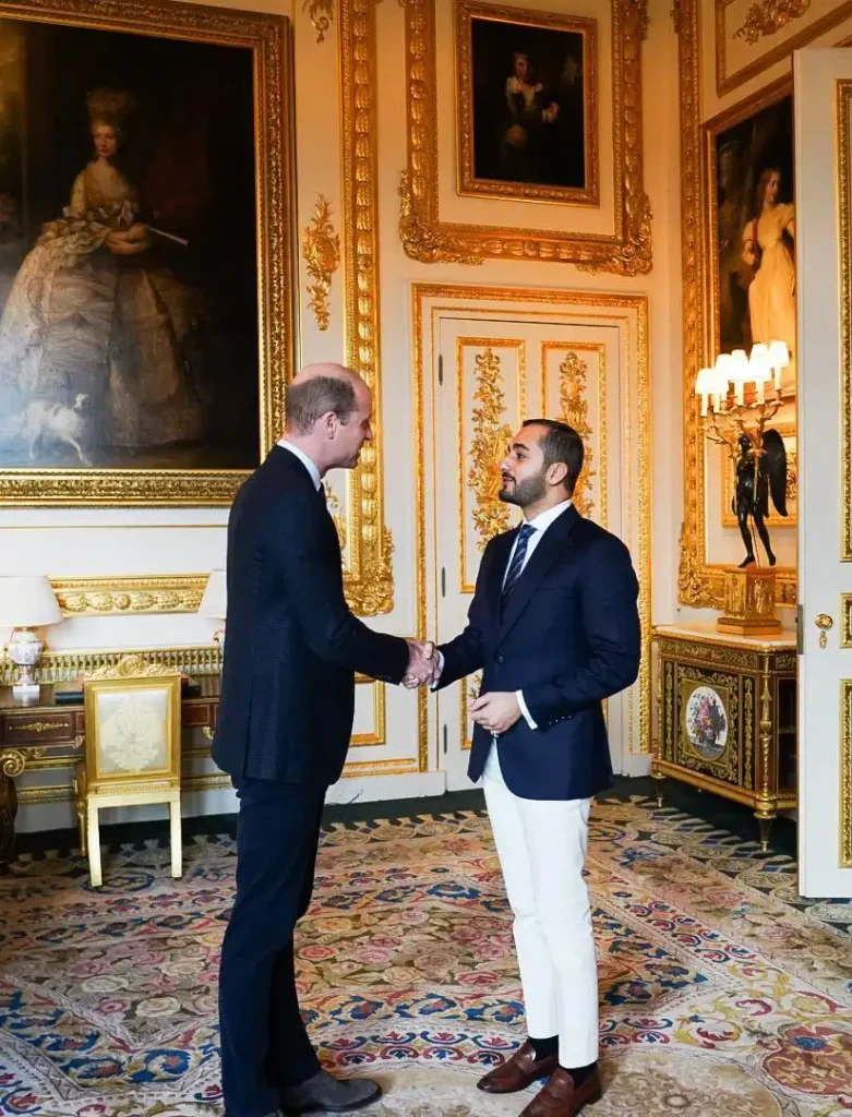 شاهزاده ویلیام از ولیهد ذی یزن پذیرایی کرد 2 شاهزاده ویلیام از ولیهد ذی یزن پذیرایی کرد