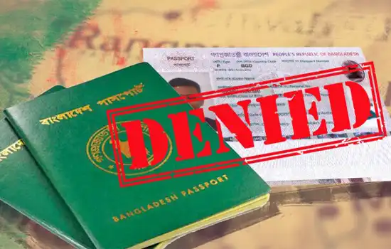 تعلیق صدور انواع ویزا برای بنگلادشی ها
