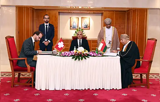Oman Swiss Sign MoUs in Different Field 2