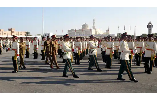 Oman military officers graduation ceremony