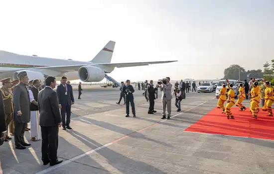 oman sultan india visit 2