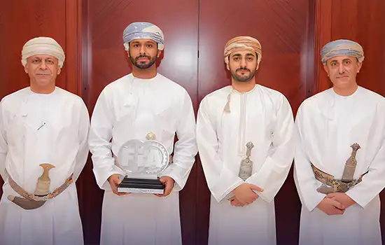 omans crown prince honors medalists