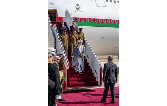 Sultan of Omans official visit to Jordan and meeting with King Abdullah8