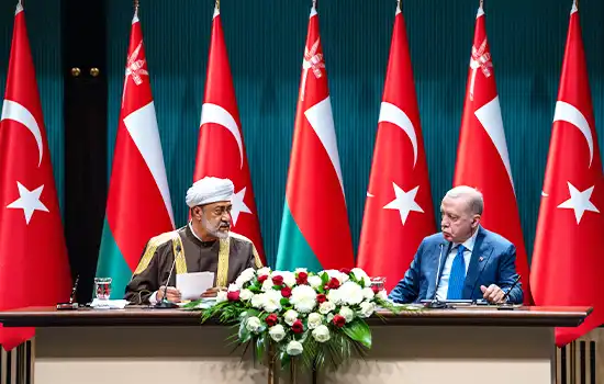 Signing of 10 Agreements by Sultan of Oman and Turkish President 3