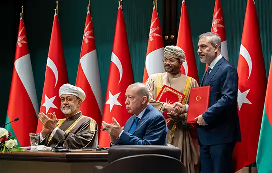 Signing of 10 Agreements by Sultan of Oman and Turkish President 5