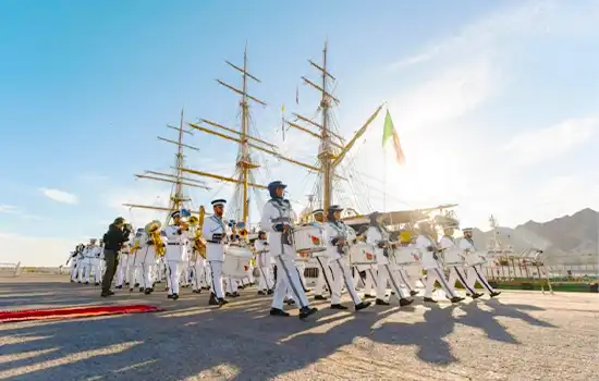 historic amerigo vespucci ship docks in muscat open to the public for three days 2