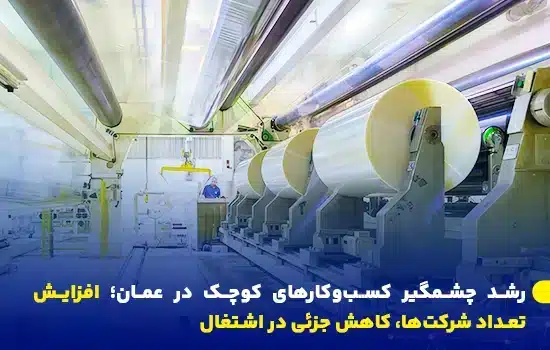 رشد ۱۴٪ در کسب‌وکارهای میکرو عمانی، با افزایش در تعداد مشاغل خانگی و مغازه‌های محلی
