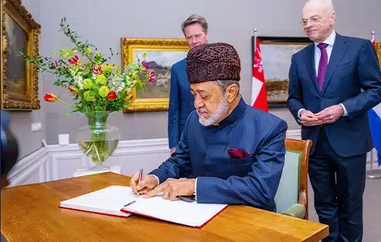 sultan haitham concludes state visit to the netherlands with key meetings in the hague en2